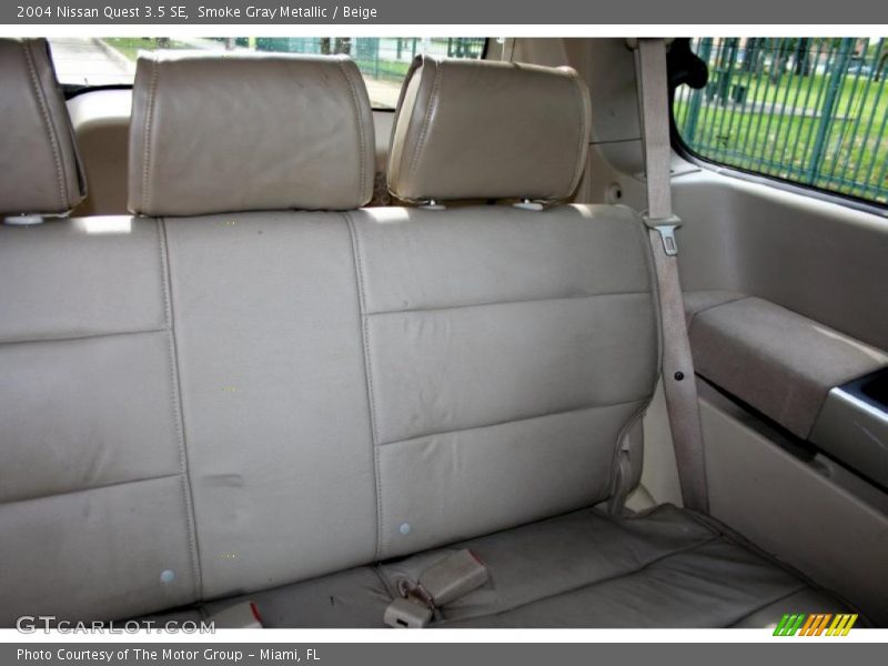 Smoke Gray Metallic / Beige 2004 Nissan Quest 3.5 SE