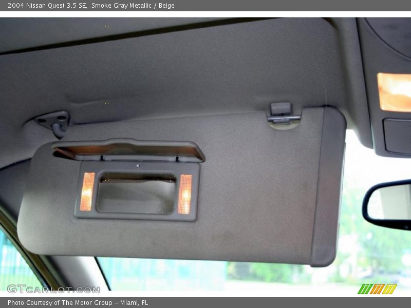 Smoke Gray Metallic / Beige 2004 Nissan Quest 3.5 SE