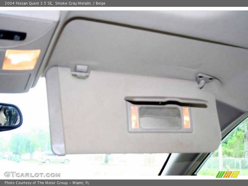 Smoke Gray Metallic / Beige 2004 Nissan Quest 3.5 SE