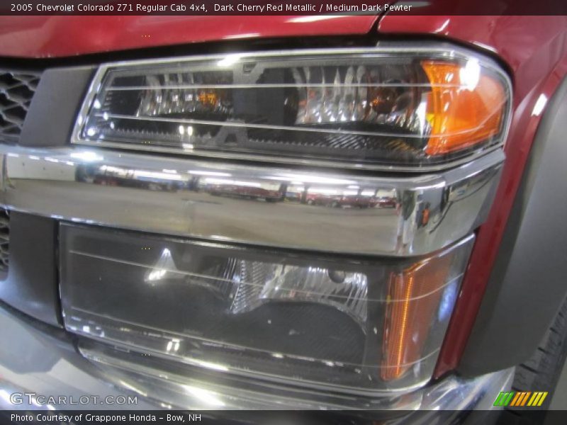 Dark Cherry Red Metallic / Medium Dark Pewter 2005 Chevrolet Colorado Z71 Regular Cab 4x4