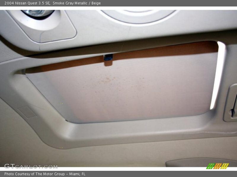 Smoke Gray Metallic / Beige 2004 Nissan Quest 3.5 SE