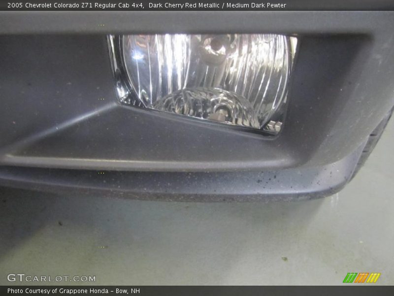 Dark Cherry Red Metallic / Medium Dark Pewter 2005 Chevrolet Colorado Z71 Regular Cab 4x4