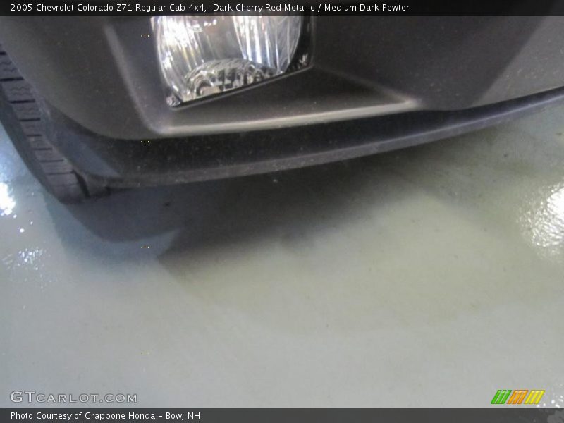Dark Cherry Red Metallic / Medium Dark Pewter 2005 Chevrolet Colorado Z71 Regular Cab 4x4