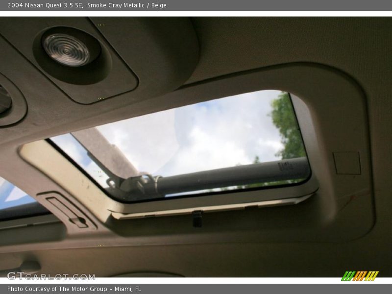 Smoke Gray Metallic / Beige 2004 Nissan Quest 3.5 SE