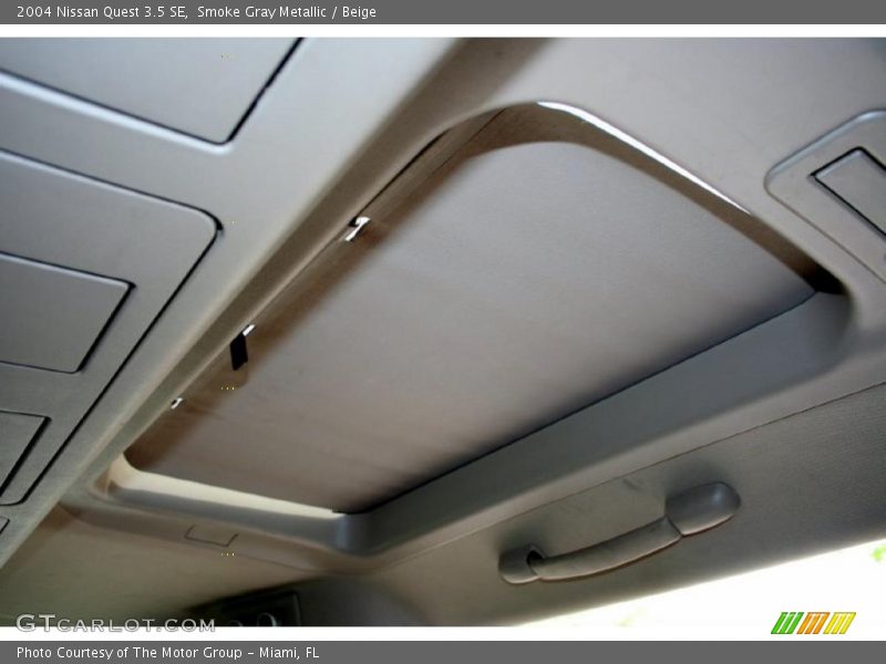 Smoke Gray Metallic / Beige 2004 Nissan Quest 3.5 SE