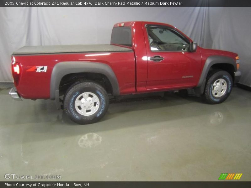 Dark Cherry Red Metallic / Medium Dark Pewter 2005 Chevrolet Colorado Z71 Regular Cab 4x4