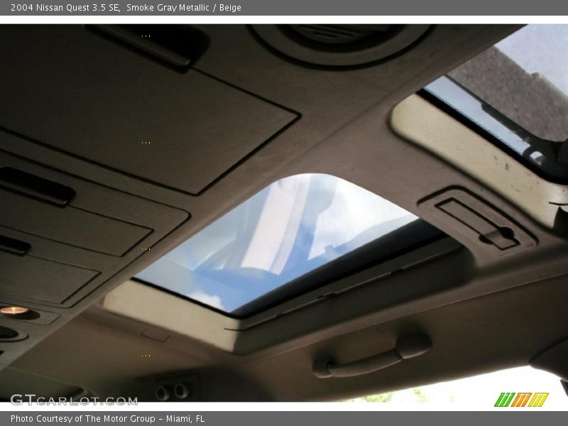 Smoke Gray Metallic / Beige 2004 Nissan Quest 3.5 SE
