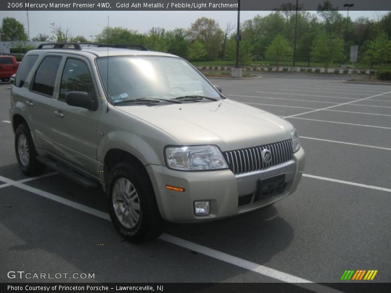 Gold Ash Metallic / Pebble/Light Parchment 2006 Mercury Mariner Premier 4WD