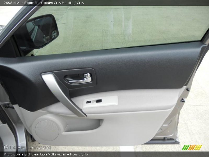 Gotham Gray Metallic / Gray 2008 Nissan Rogue SL
