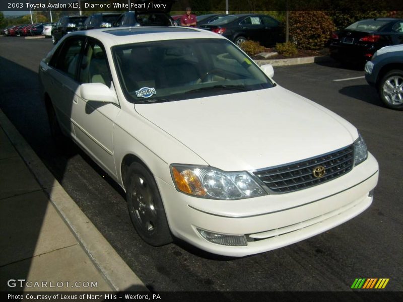 Diamond White Pearl / Ivory 2003 Toyota Avalon XLS