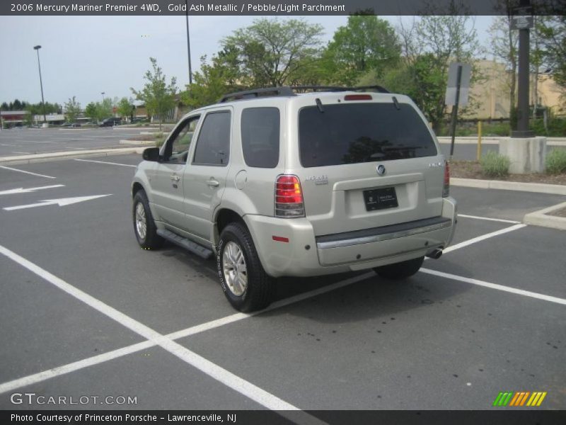 Gold Ash Metallic / Pebble/Light Parchment 2006 Mercury Mariner Premier 4WD