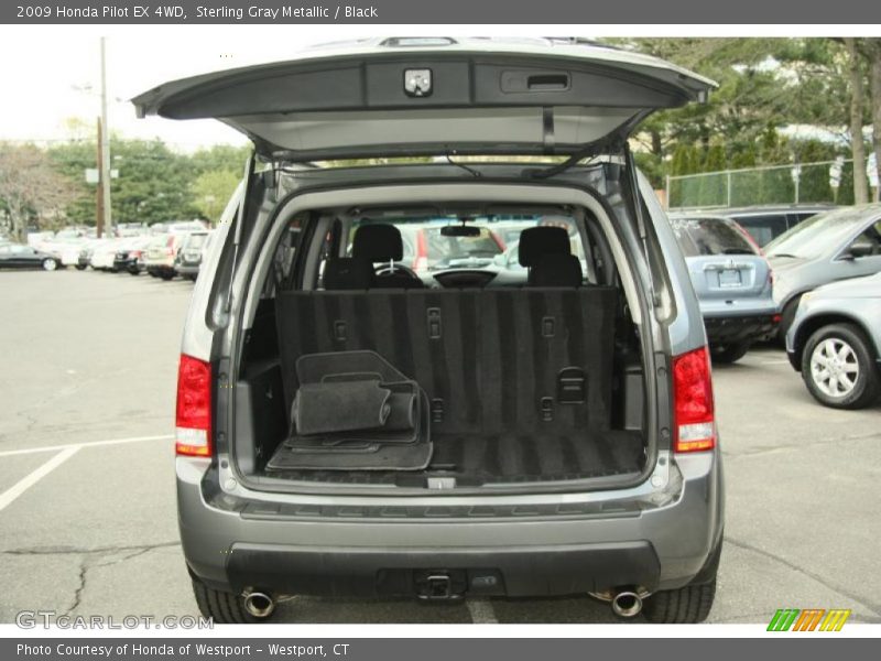 Sterling Gray Metallic / Black 2009 Honda Pilot EX 4WD