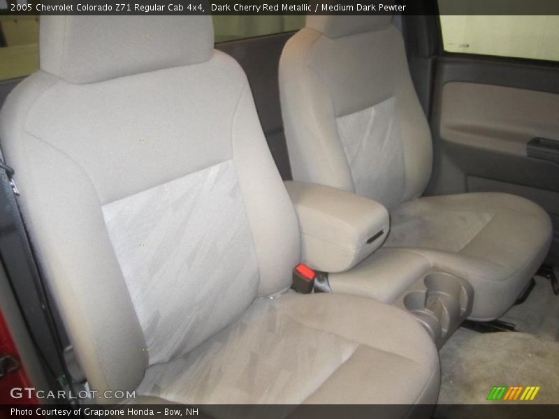 Dark Cherry Red Metallic / Medium Dark Pewter 2005 Chevrolet Colorado Z71 Regular Cab 4x4