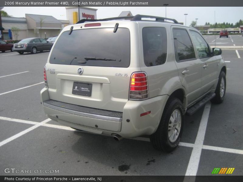 Gold Ash Metallic / Pebble/Light Parchment 2006 Mercury Mariner Premier 4WD