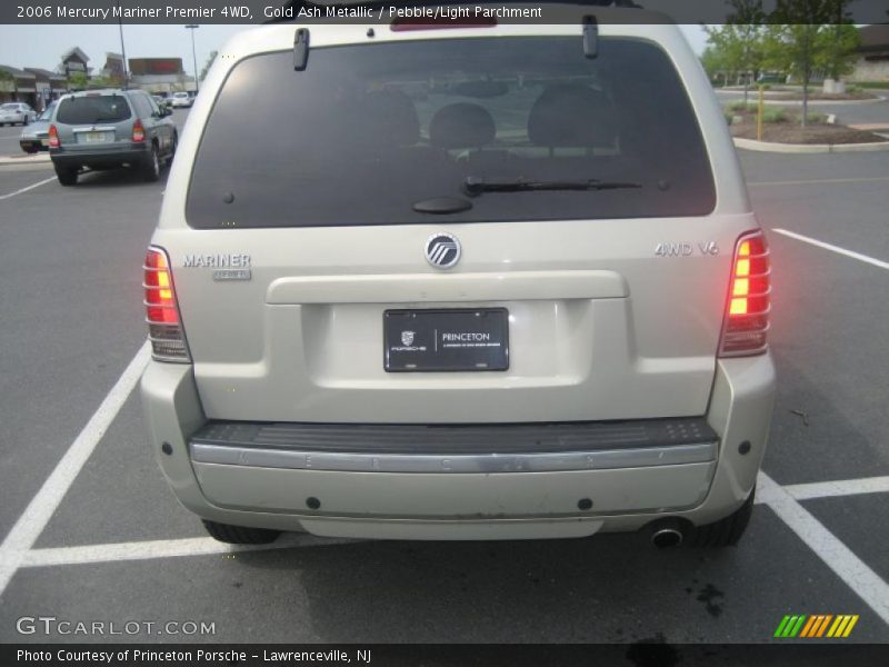 Gold Ash Metallic / Pebble/Light Parchment 2006 Mercury Mariner Premier 4WD