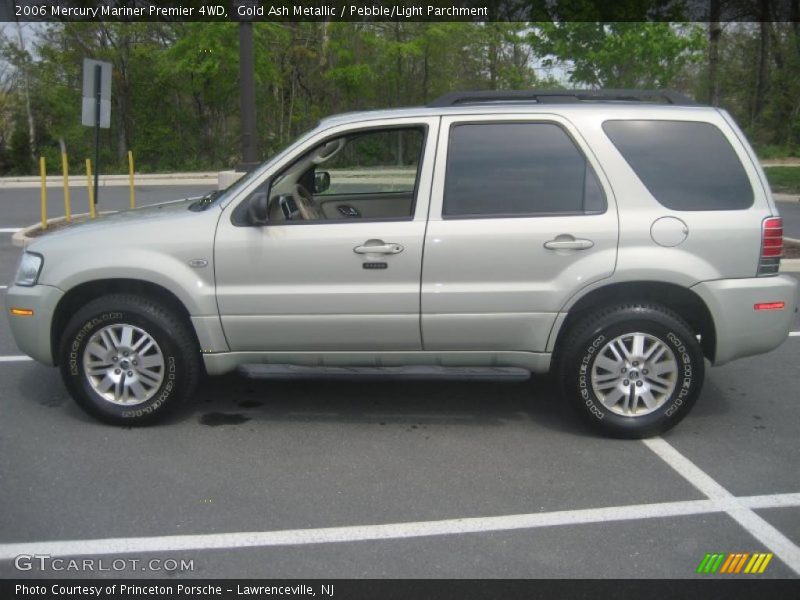 Gold Ash Metallic / Pebble/Light Parchment 2006 Mercury Mariner Premier 4WD