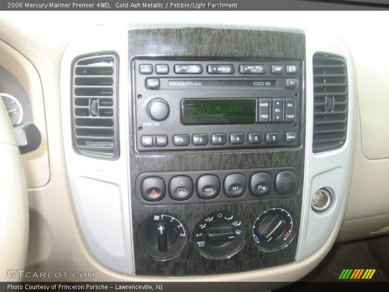 Gold Ash Metallic / Pebble/Light Parchment 2006 Mercury Mariner Premier 4WD