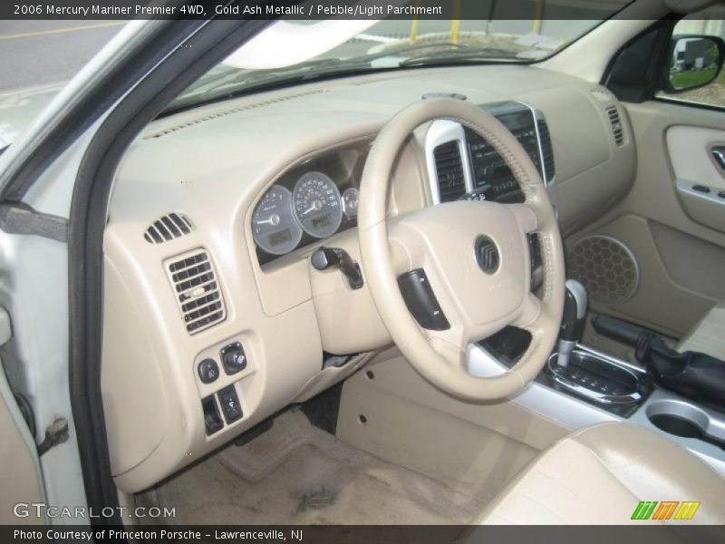 Gold Ash Metallic / Pebble/Light Parchment 2006 Mercury Mariner Premier 4WD