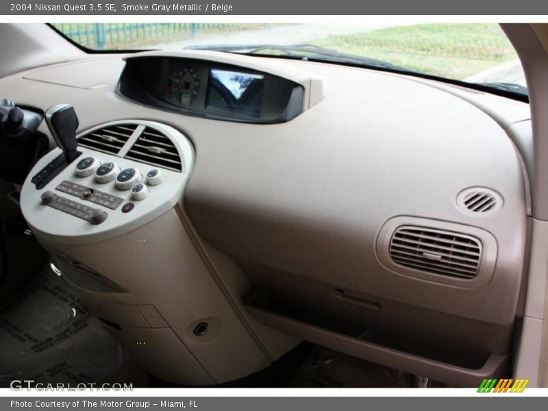 Smoke Gray Metallic / Beige 2004 Nissan Quest 3.5 SE