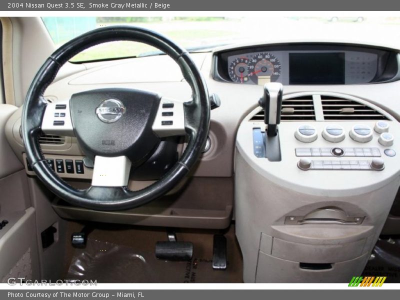 Smoke Gray Metallic / Beige 2004 Nissan Quest 3.5 SE