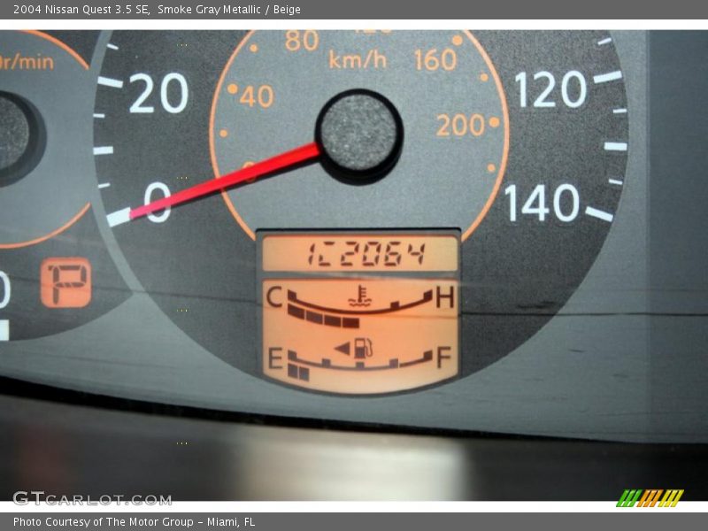 Smoke Gray Metallic / Beige 2004 Nissan Quest 3.5 SE