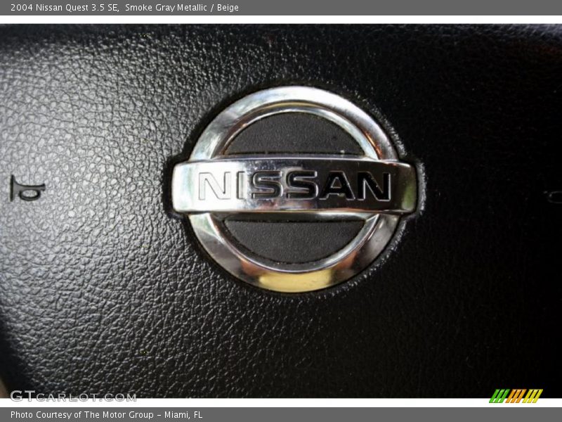 Smoke Gray Metallic / Beige 2004 Nissan Quest 3.5 SE