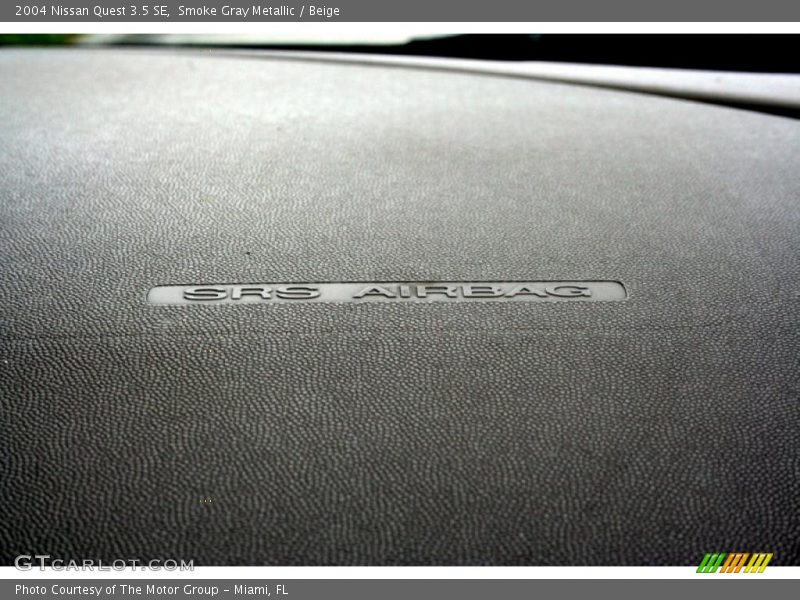 Smoke Gray Metallic / Beige 2004 Nissan Quest 3.5 SE