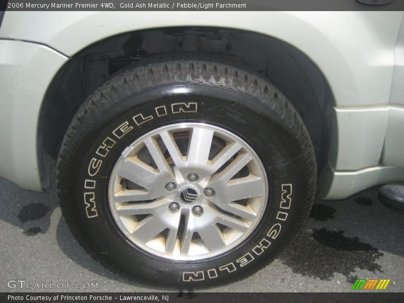 Gold Ash Metallic / Pebble/Light Parchment 2006 Mercury Mariner Premier 4WD