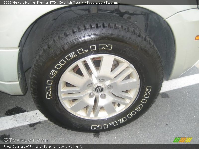 Gold Ash Metallic / Pebble/Light Parchment 2006 Mercury Mariner Premier 4WD
