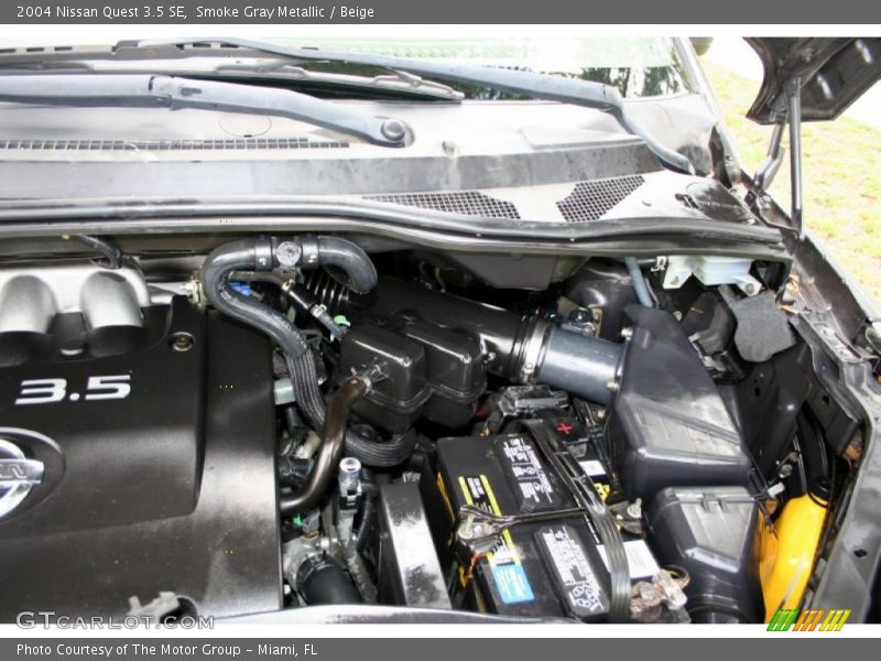 Smoke Gray Metallic / Beige 2004 Nissan Quest 3.5 SE