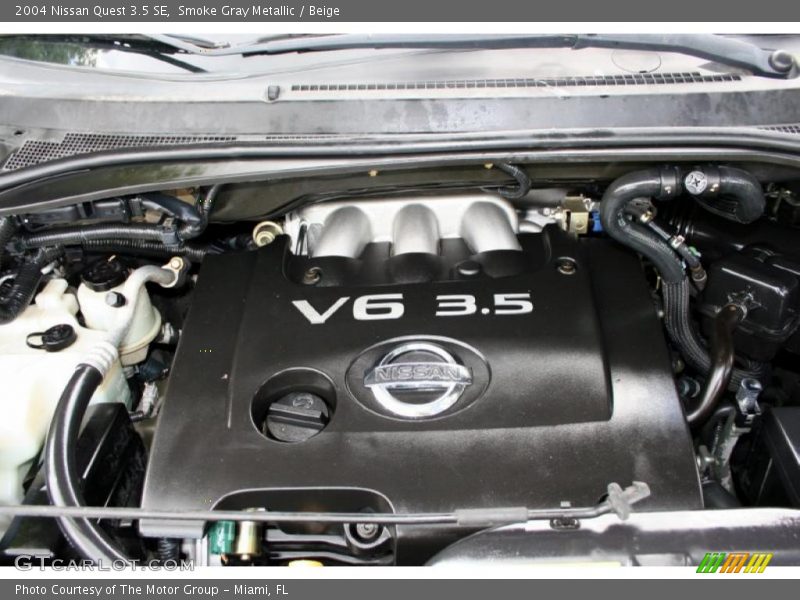 Smoke Gray Metallic / Beige 2004 Nissan Quest 3.5 SE