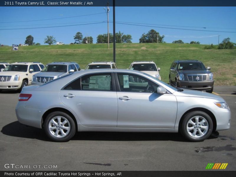 Classic Silver Metallic / Ash 2011 Toyota Camry LE