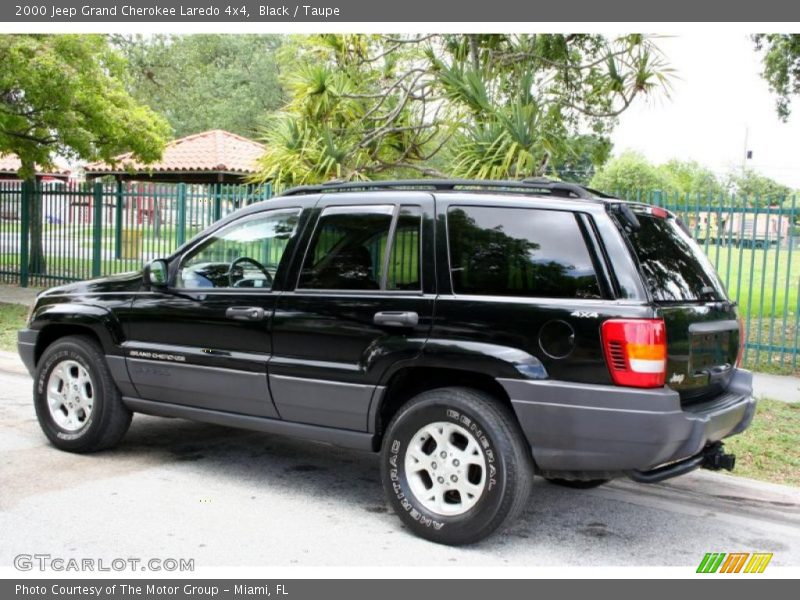 Black / Taupe 2000 Jeep Grand Cherokee Laredo 4x4