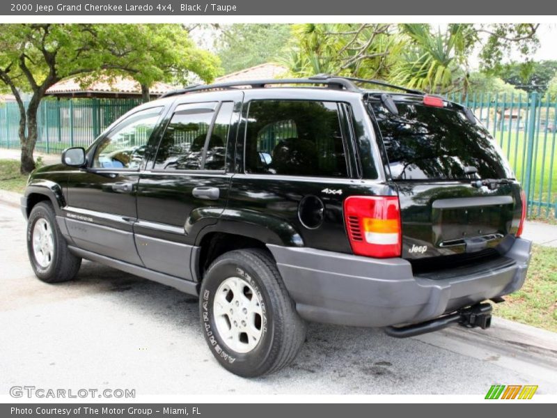 Black / Taupe 2000 Jeep Grand Cherokee Laredo 4x4