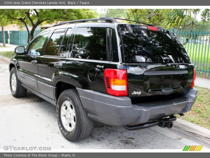 Black / Taupe 2000 Jeep Grand Cherokee Laredo 4x4
