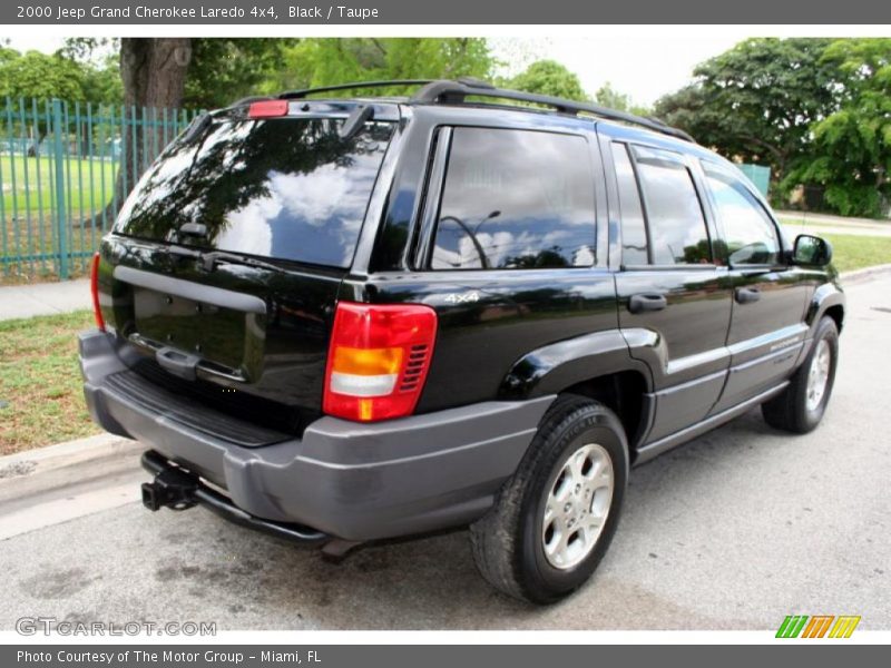 Black / Taupe 2000 Jeep Grand Cherokee Laredo 4x4