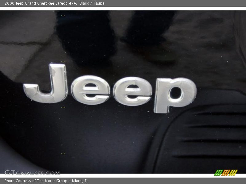 Black / Taupe 2000 Jeep Grand Cherokee Laredo 4x4