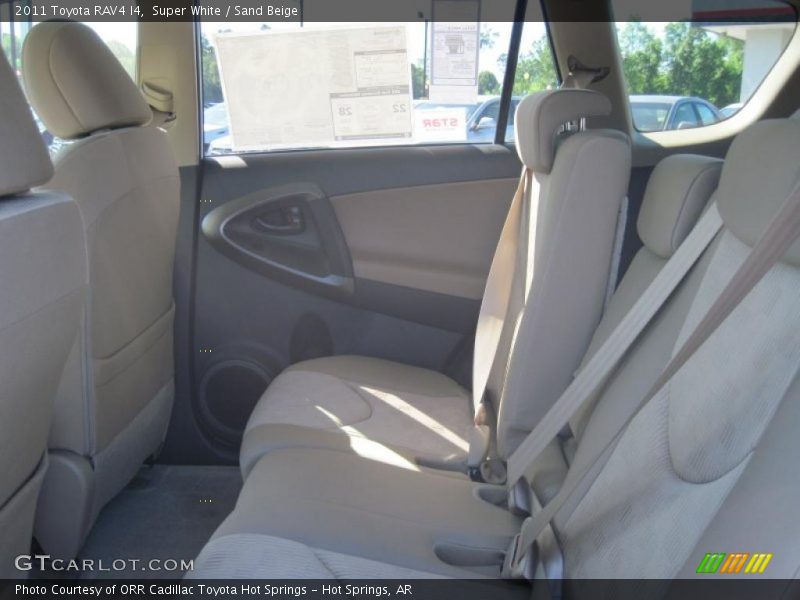 Super White / Sand Beige 2011 Toyota RAV4 I4