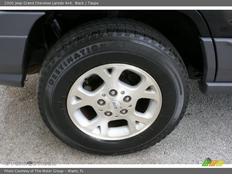 Black / Taupe 2000 Jeep Grand Cherokee Laredo 4x4