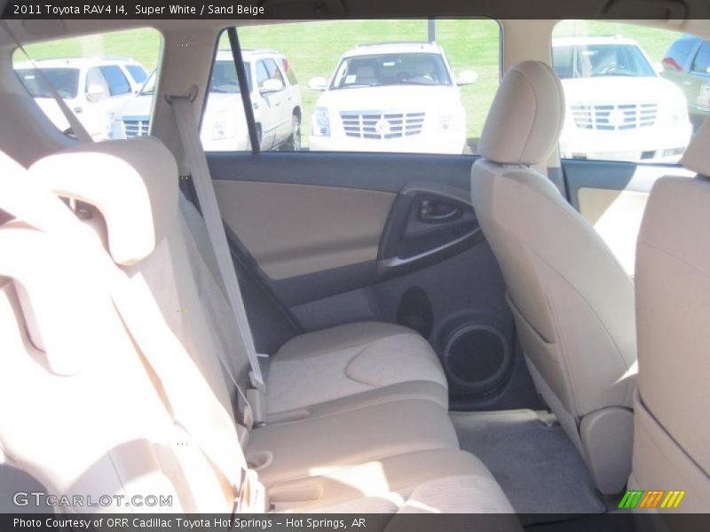 Super White / Sand Beige 2011 Toyota RAV4 I4