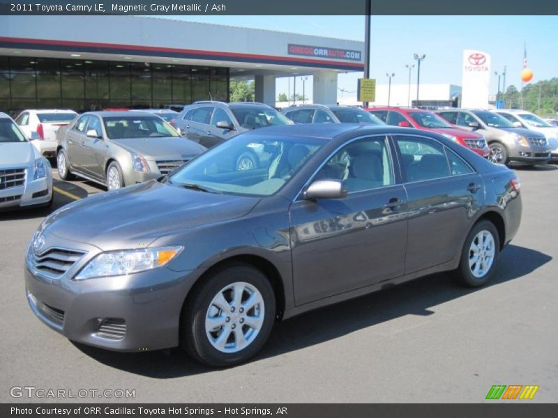 Magnetic Gray Metallic / Ash 2011 Toyota Camry LE