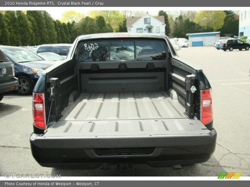Crystal Black Pearl / Gray 2010 Honda Ridgeline RTS