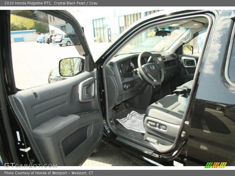  2010 Ridgeline RTS Gray Interior