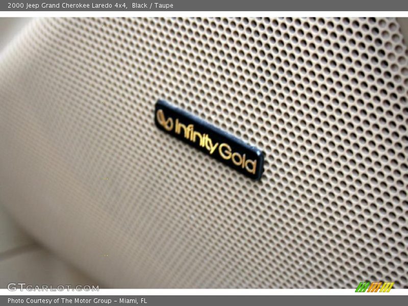 Black / Taupe 2000 Jeep Grand Cherokee Laredo 4x4