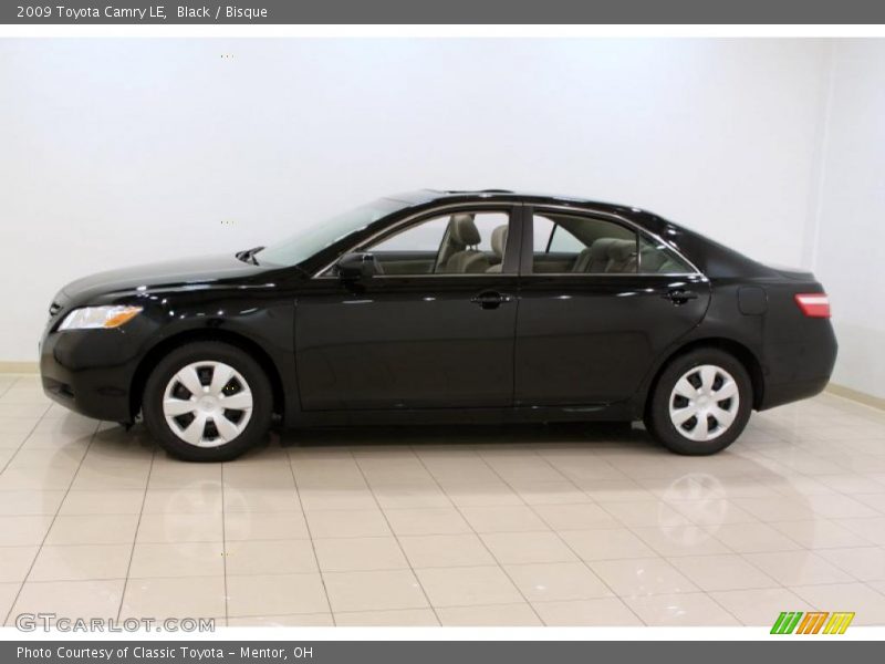 Black / Bisque 2009 Toyota Camry LE