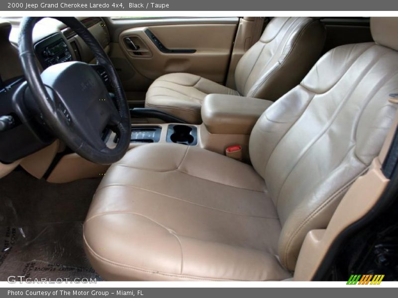 Black / Taupe 2000 Jeep Grand Cherokee Laredo 4x4