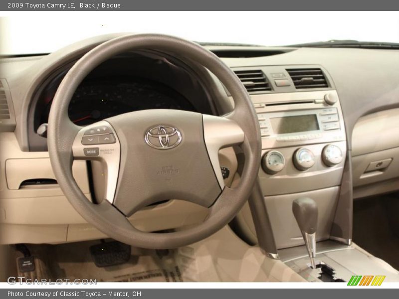 Black / Bisque 2009 Toyota Camry LE
