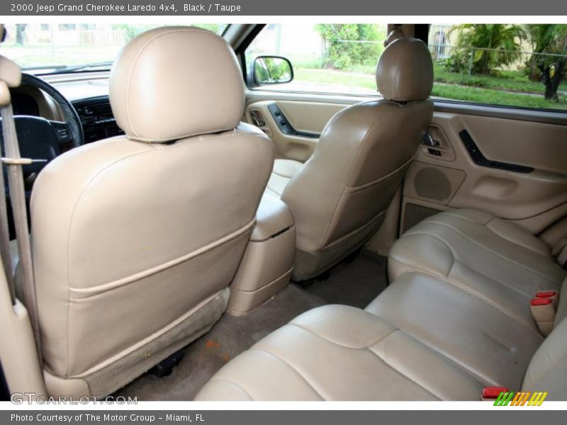 Black / Taupe 2000 Jeep Grand Cherokee Laredo 4x4