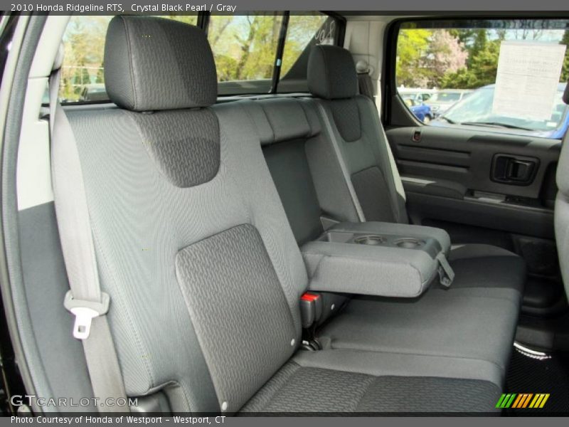  2010 Ridgeline RTS Gray Interior