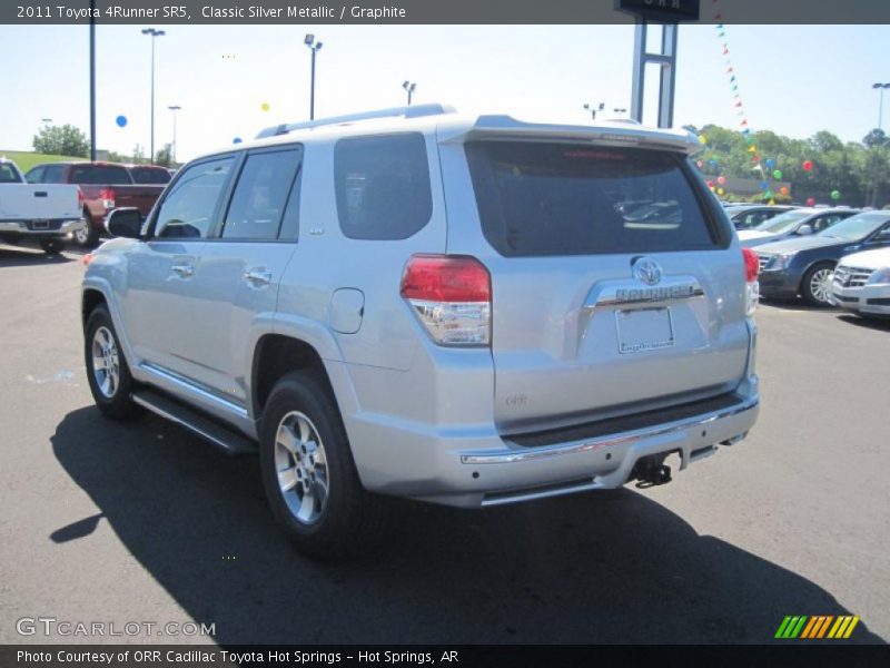 Classic Silver Metallic / Graphite 2011 Toyota 4Runner SR5